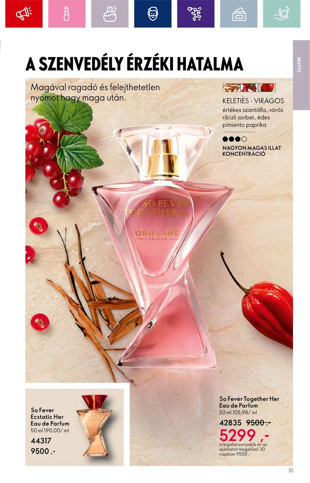 Oriflame akciós újság 08.30–09.19 – 83. oldal