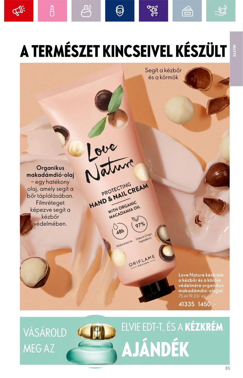 Oriflame akciós újság 08.30–09.19 – 85. oldal