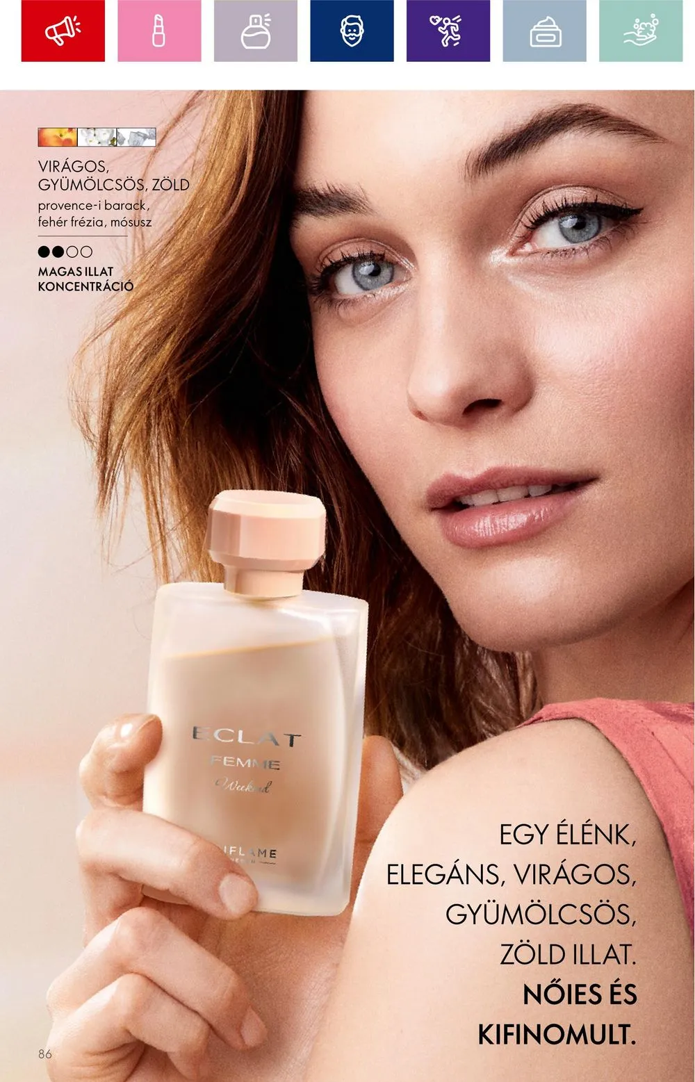 Oriflame akciós újság 08.30–09.19 – 86. oldal