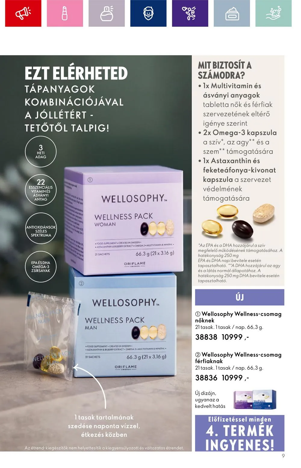 Oriflame akciós újság 08.30–09.19 – 9. oldal