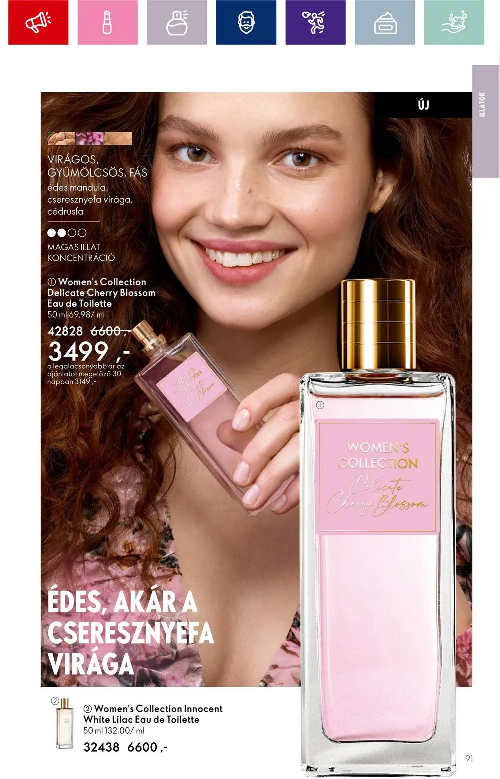 Oriflame akciós újság 08.30–09.19 – 91. oldal