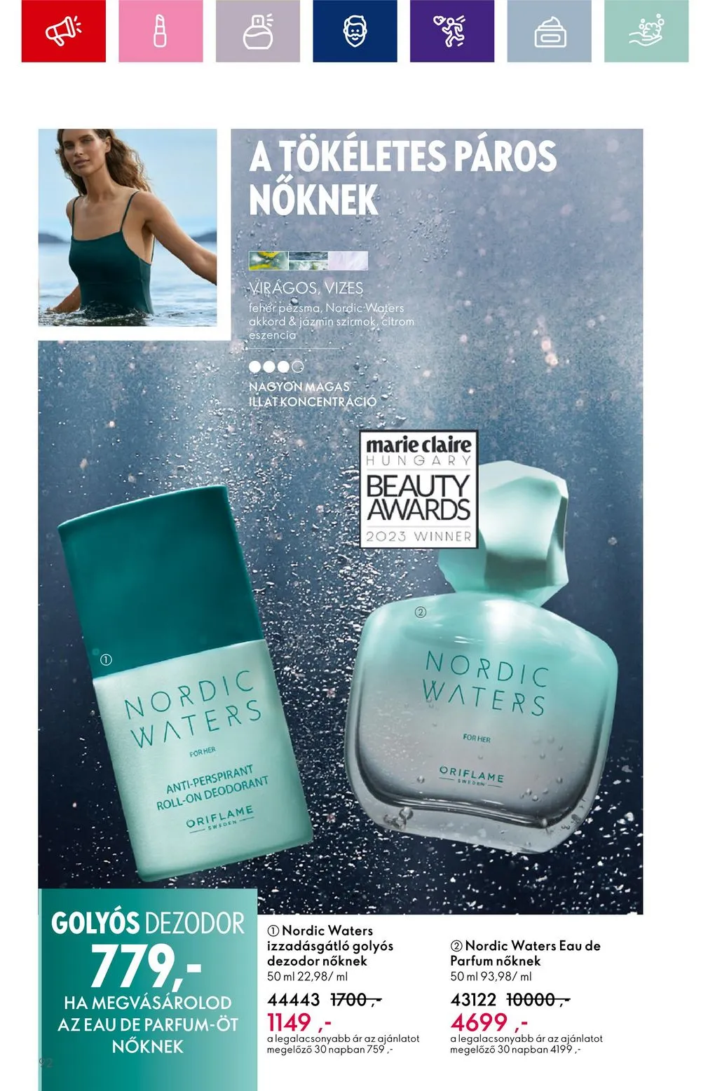Oriflame akciós újság 08.30–09.19 – 92. oldal