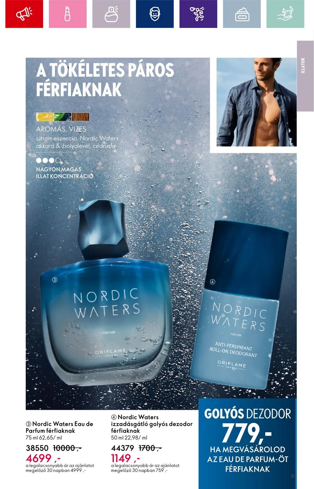 Oriflame akciós újság 08.30–09.19 – 93. oldal