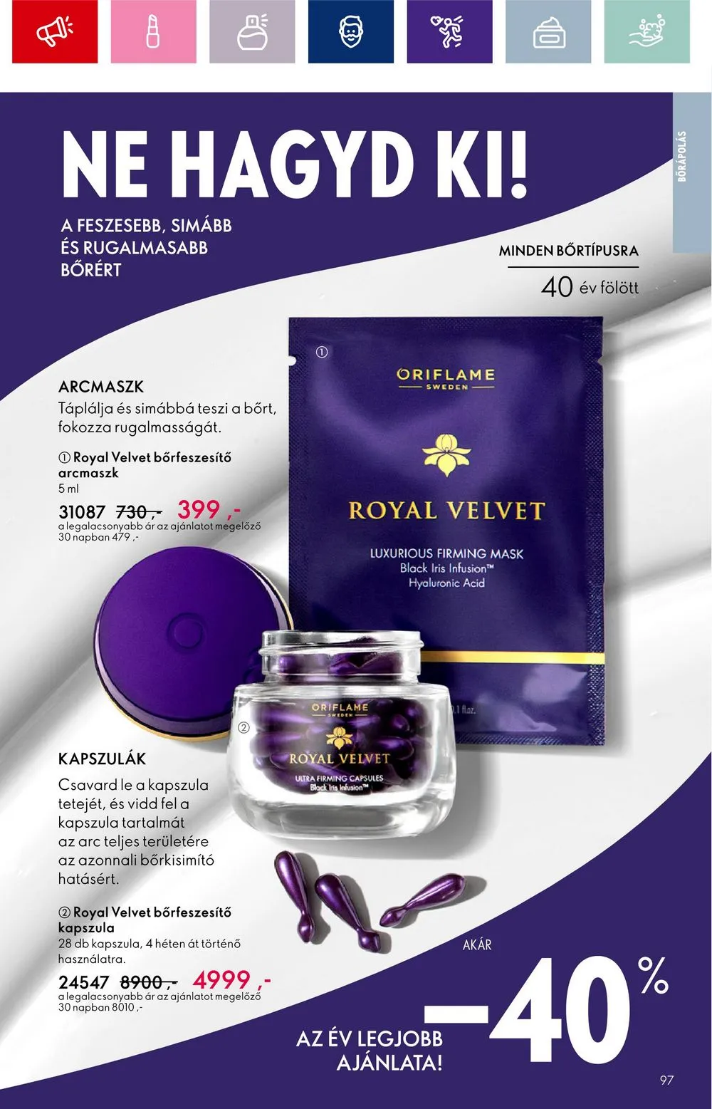 Oriflame akciós újság 08.30–09.19 – 97. oldal