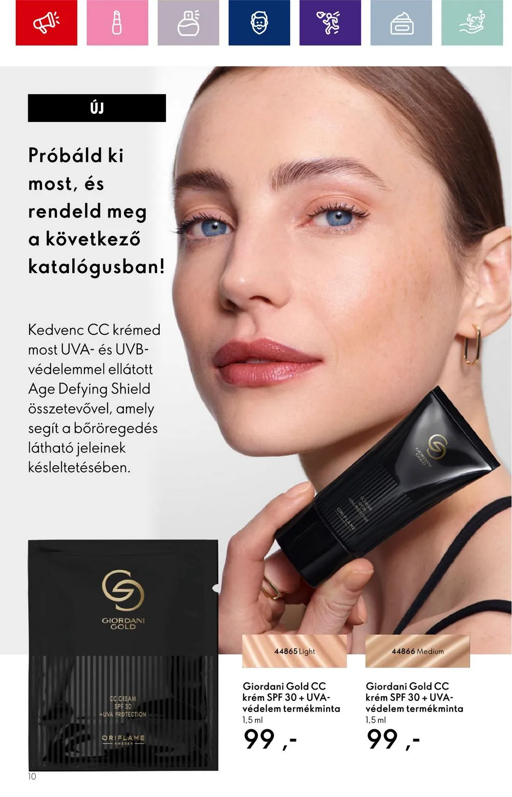 Oriflame akciós újság 09.20–10.10 – 10. oldal