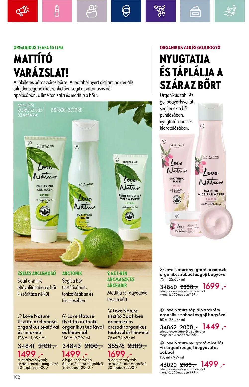 Oriflame akciós újság 09.20–10.10 – 102. oldal