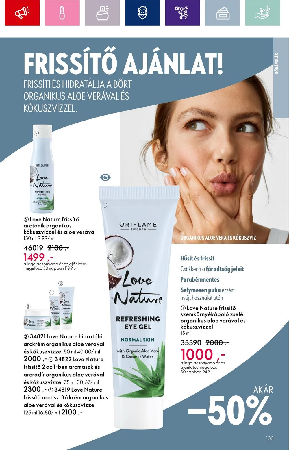 Oriflame akciós újság 09.20–10.10 – 103. oldal