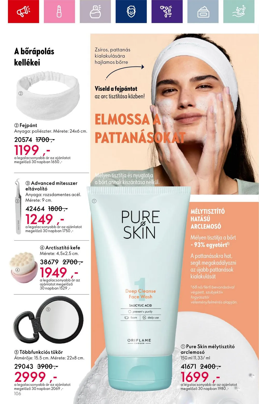 Oriflame akciós újság 09.20–10.10 – 106. oldal