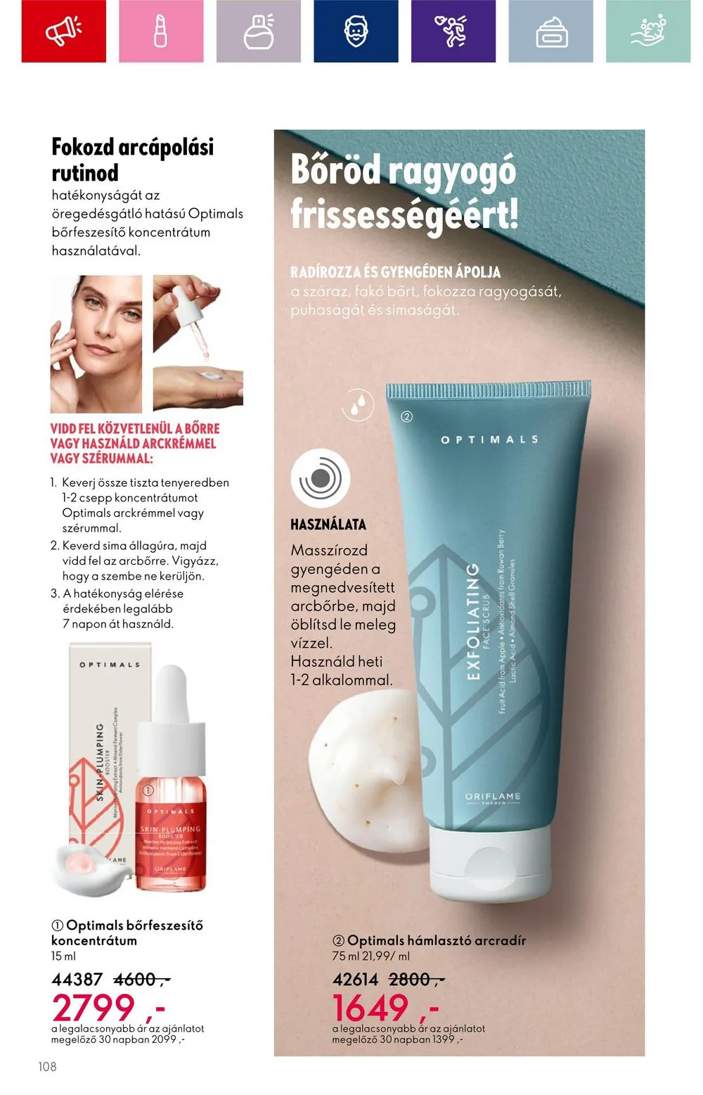 Oriflame akciós újság 09.20–10.10 – 108. oldal