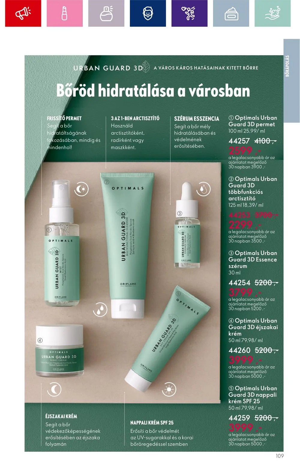 Oriflame akciós újság 09.20–10.10 – 109. oldal