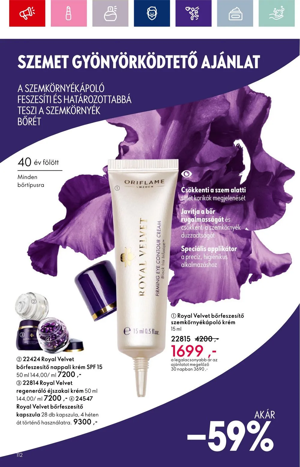 Oriflame akciós újság 09.20–10.10 – 112. oldal