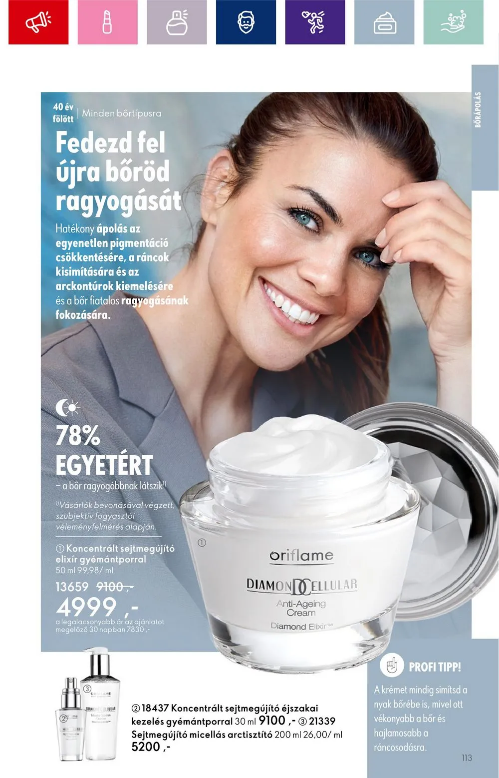 Oriflame akciós újság 09.20–10.10 – 113. oldal