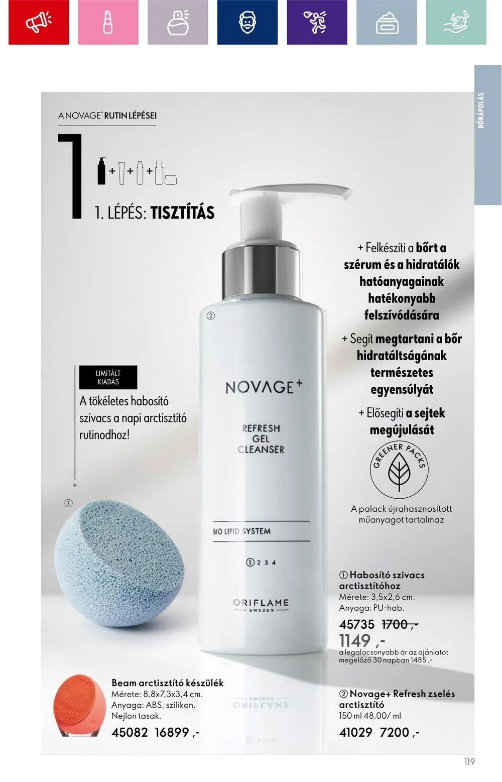 Oriflame akciós újság 09.20–10.10 – 119. oldal