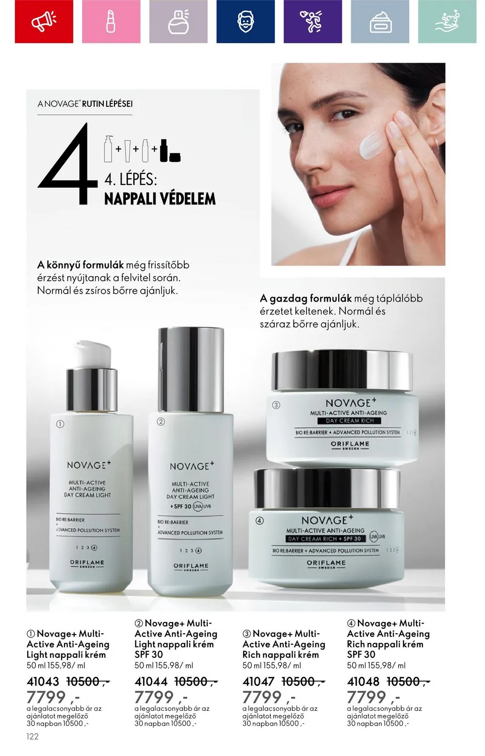 Oriflame akciós újság 09.20–10.10 – 122. oldal
