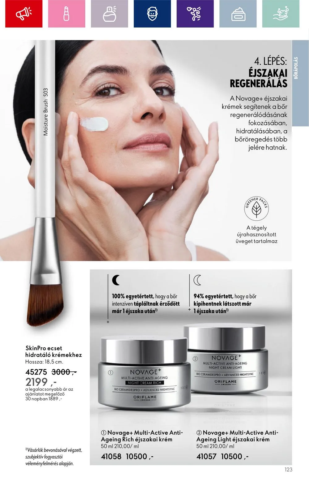 Oriflame akciós újság 09.20–10.10 – 123. oldal