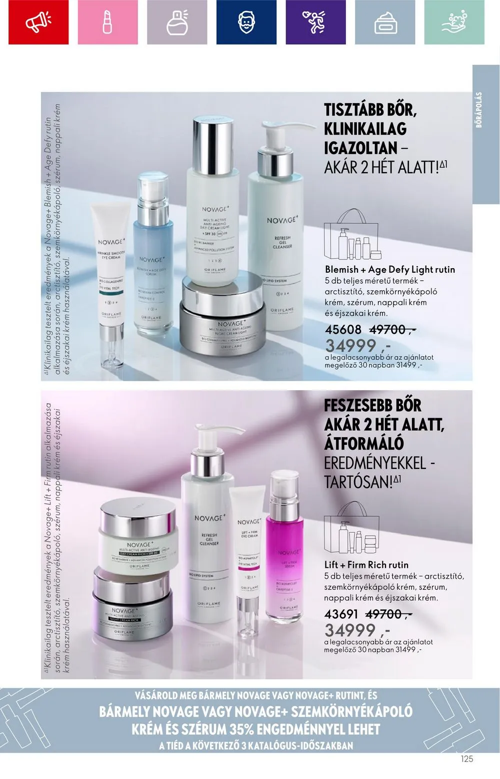 Oriflame akciós újság 09.20–10.10 – 125. oldal