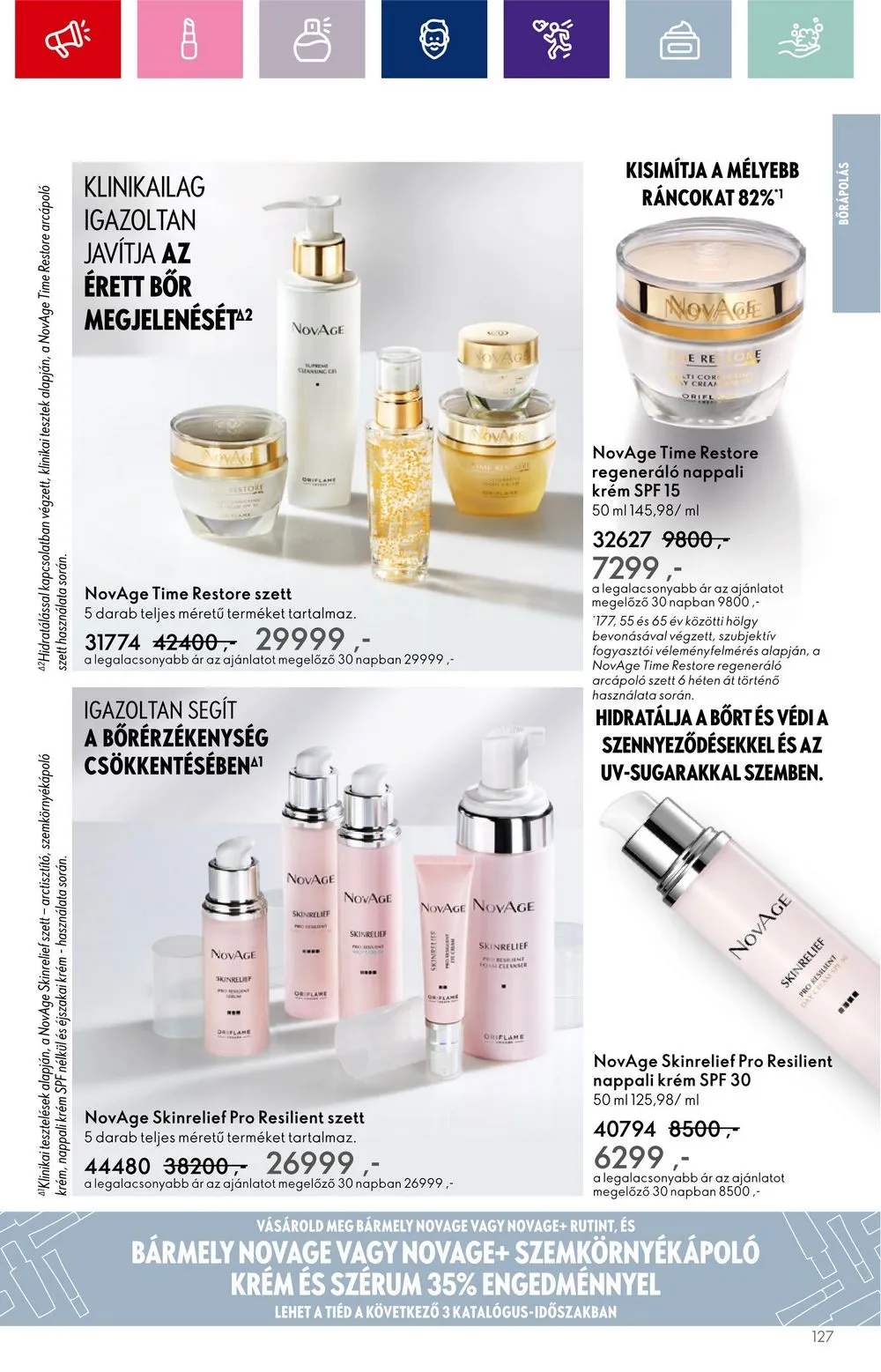 Oriflame akciós újság 09.20–10.10 – 127. oldal