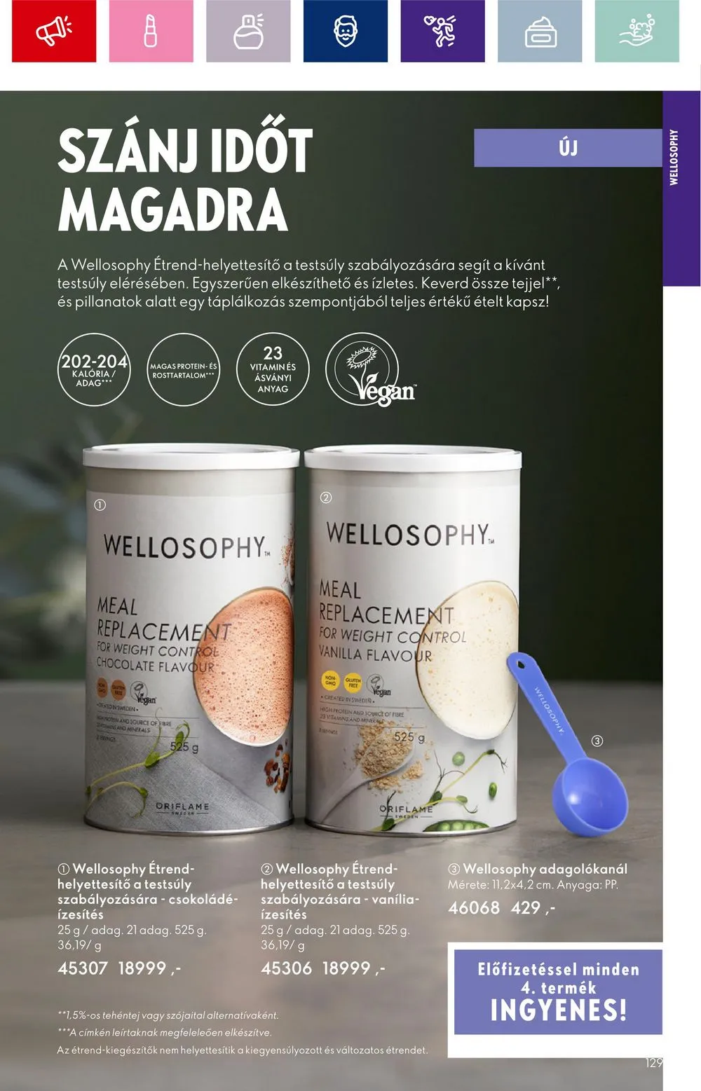 Oriflame akciós újság 09.20–10.10 – 129. oldal