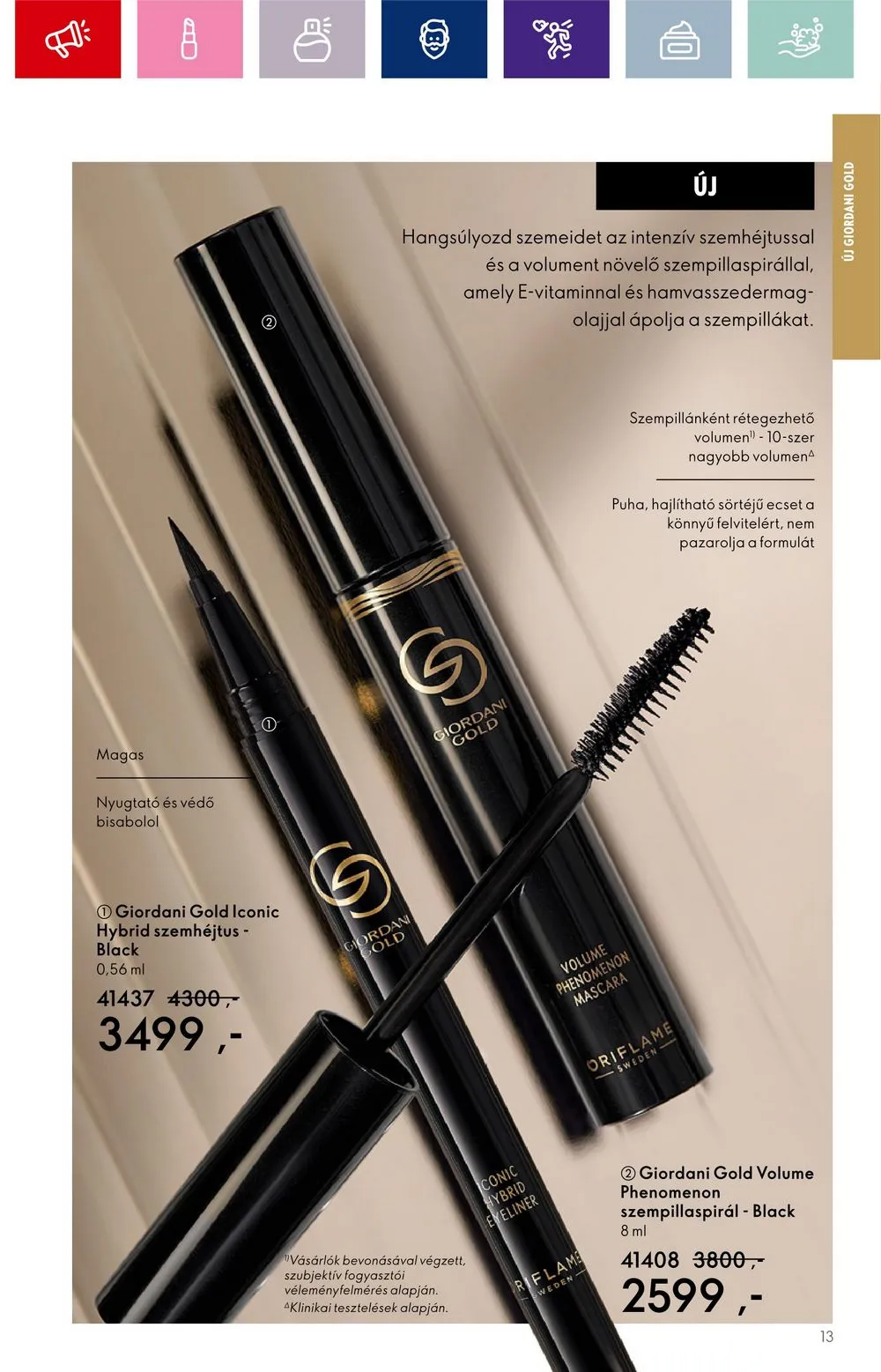 Oriflame akciós újság 09.20–10.10 – 13. oldal