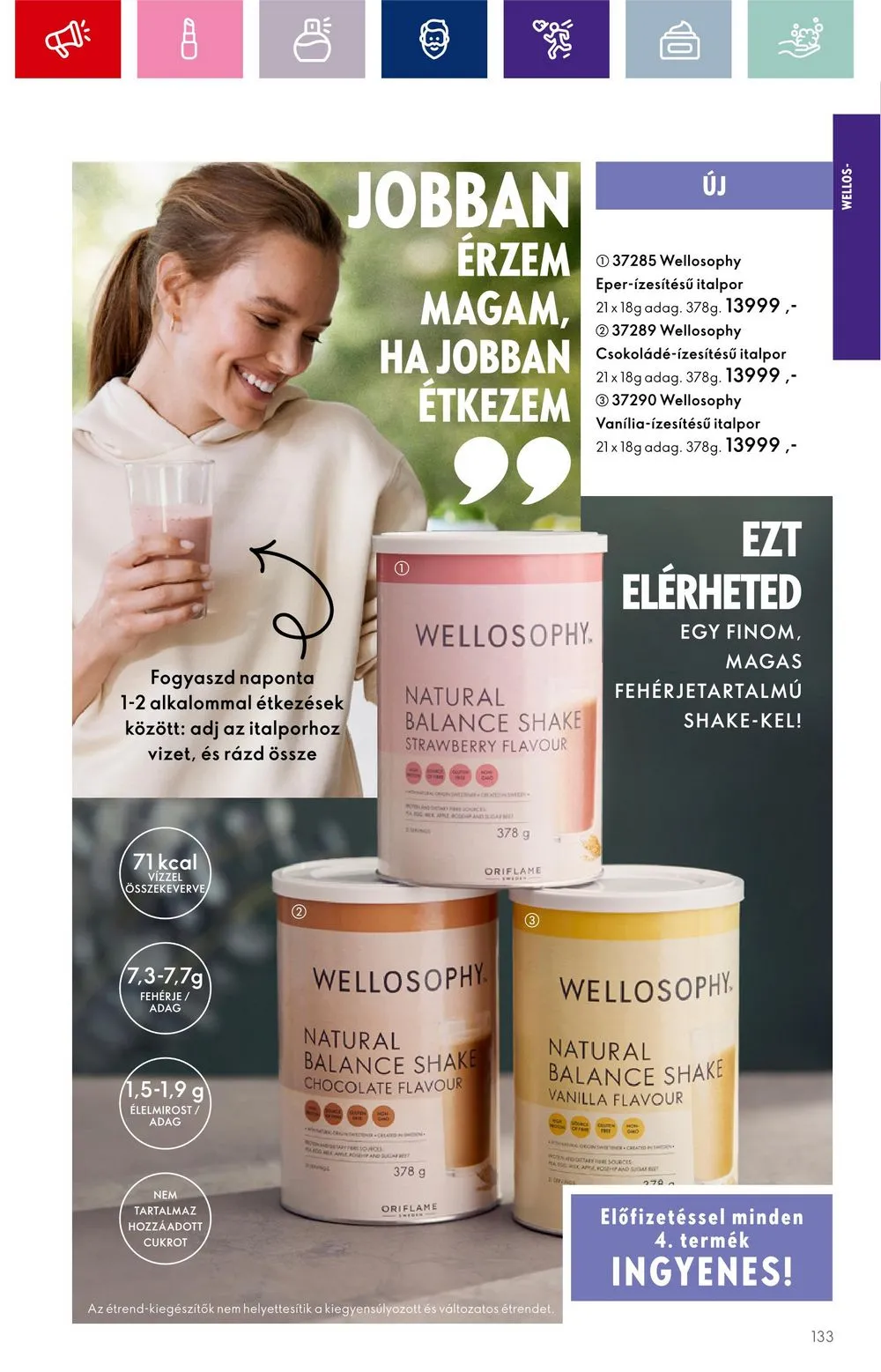 Oriflame akciós újság 09.20–10.10 – 133. oldal
