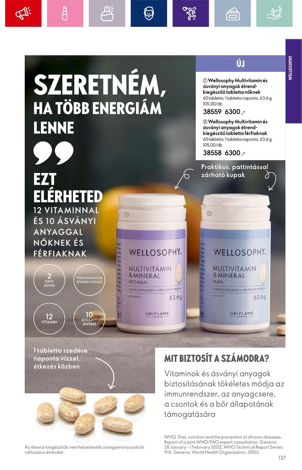 Oriflame akciós újság 09.20–10.10 – 137. oldal