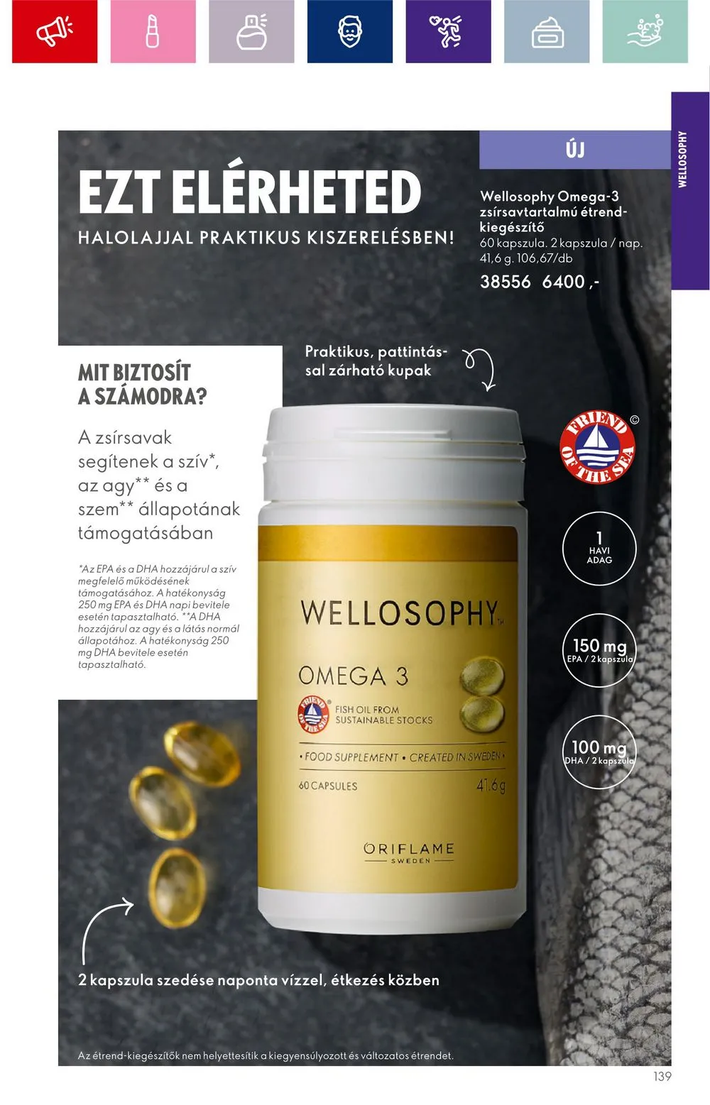 Oriflame akciós újság 09.20–10.10 – 139. oldal