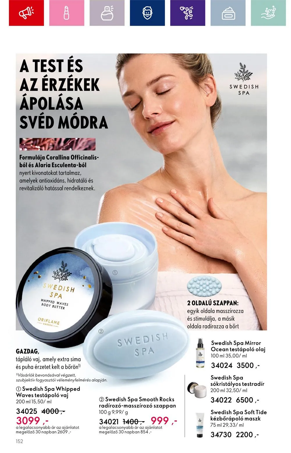 Oriflame akciós újság 09.20–10.10 – 152. oldal