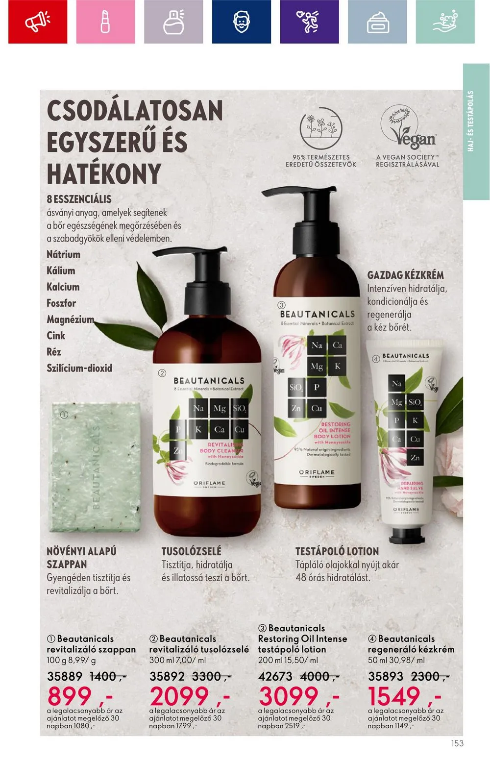 Oriflame akciós újság 09.20–10.10 – 153. oldal