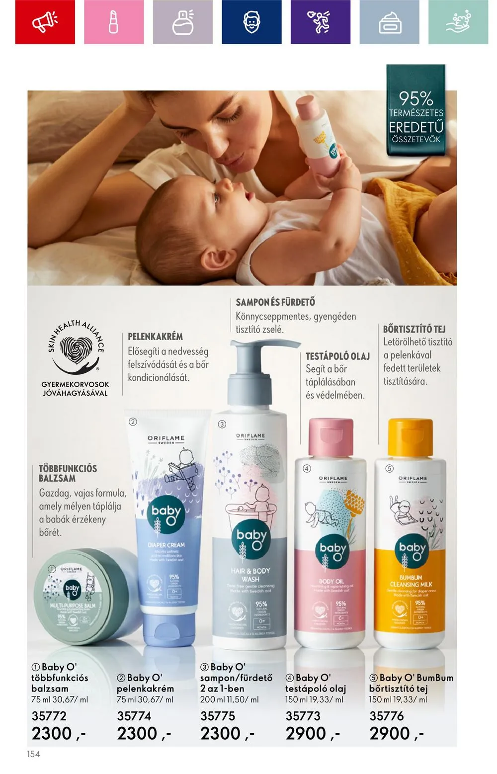 Oriflame akciós újság 09.20–10.10 – 154. oldal