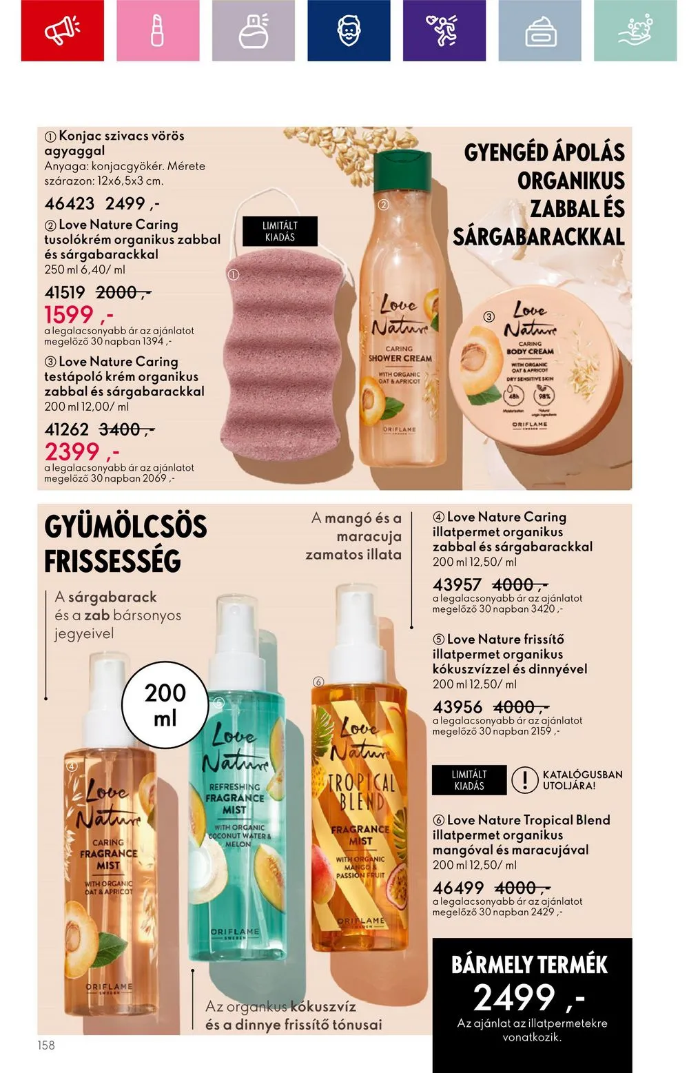 Oriflame akciós újság 09.20–10.10 – 158. oldal