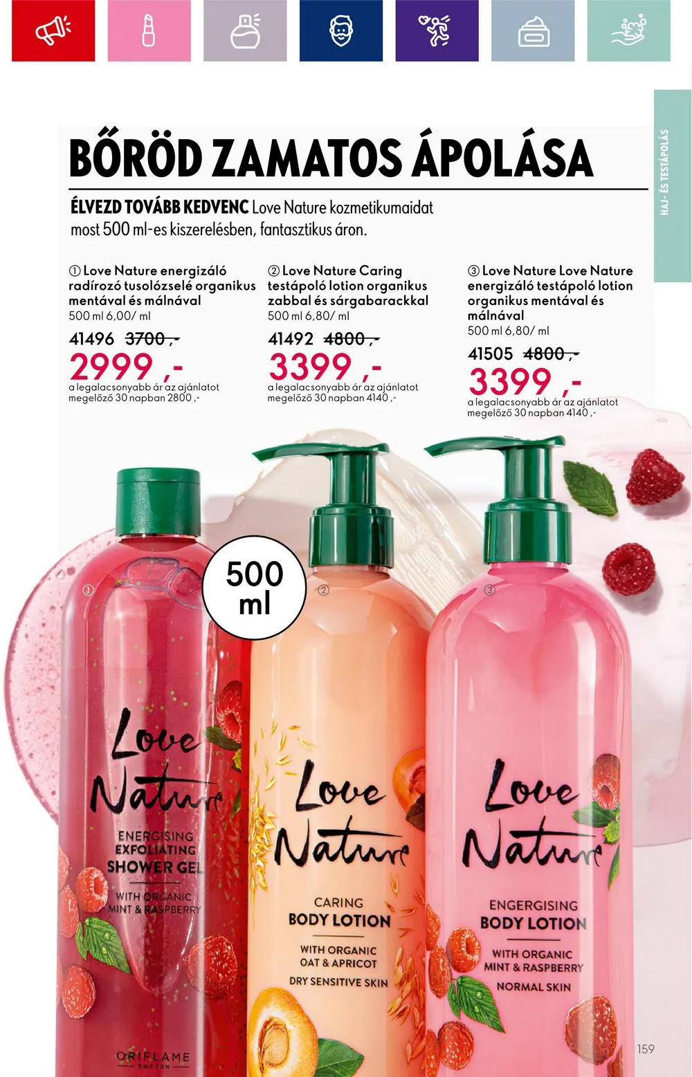 Oriflame akciós újság 09.20–10.10 – 159. oldal