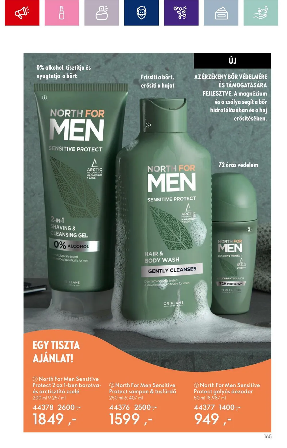 Oriflame akciós újság 09.20–10.10 – 165. oldal