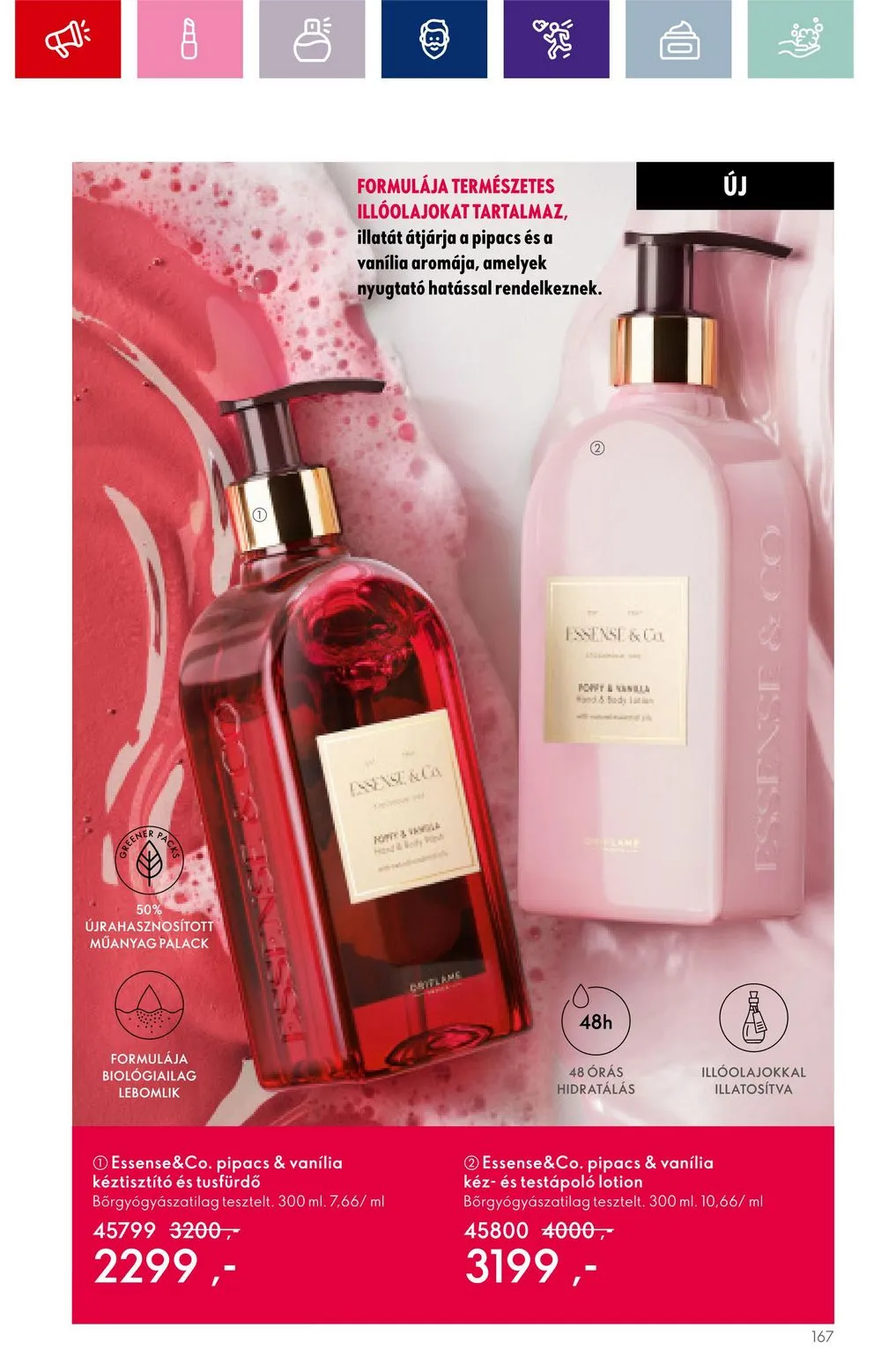 Oriflame akciós újság 09.20–10.10 – 167. oldal