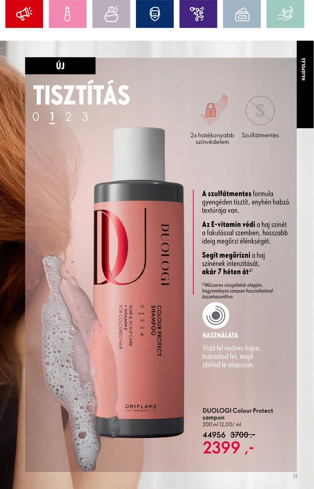 Oriflame akciós újság 09.20–10.10 – 31. oldal