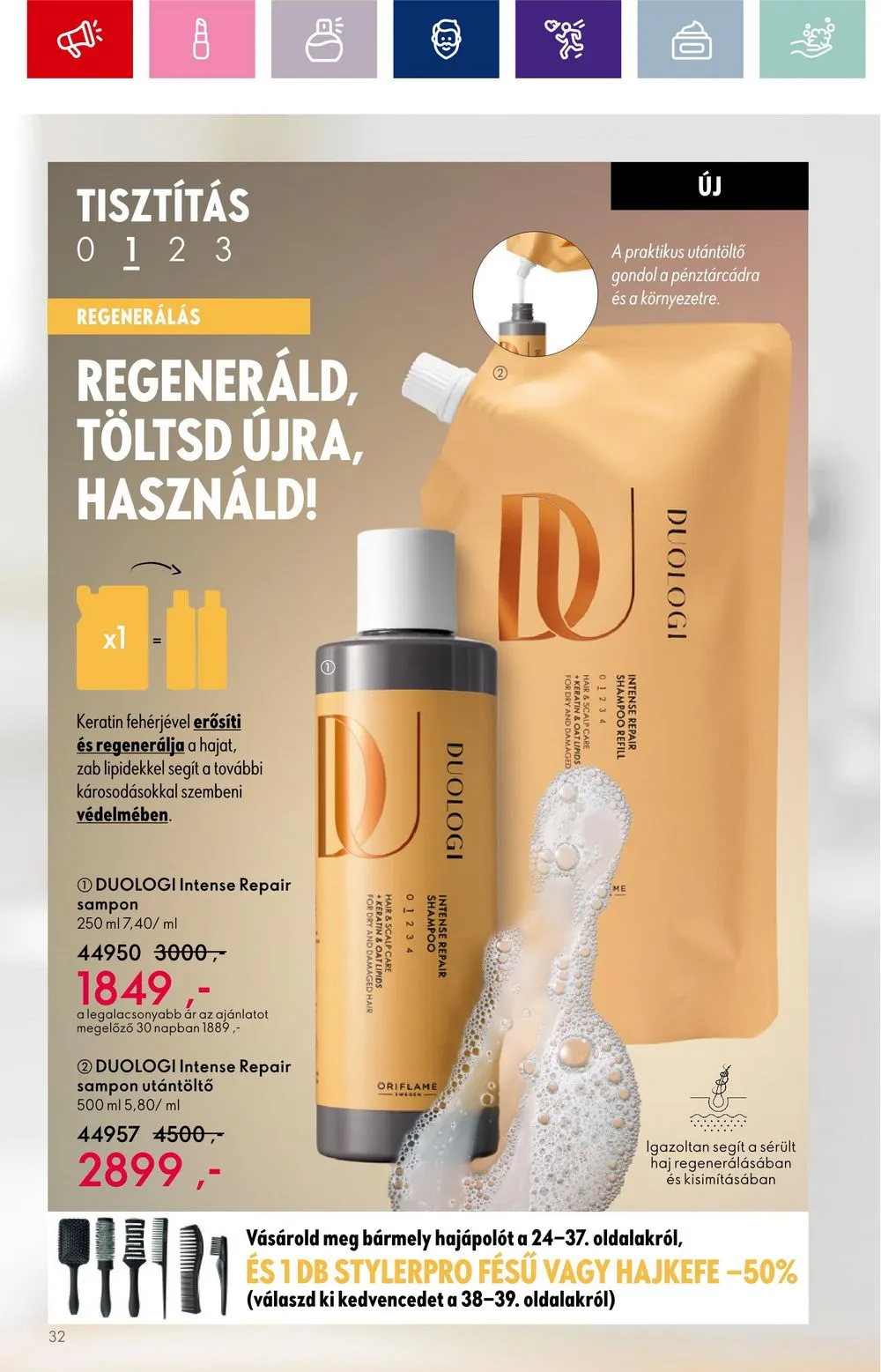 Oriflame akciós újság 09.20–10.10 – 32. oldal