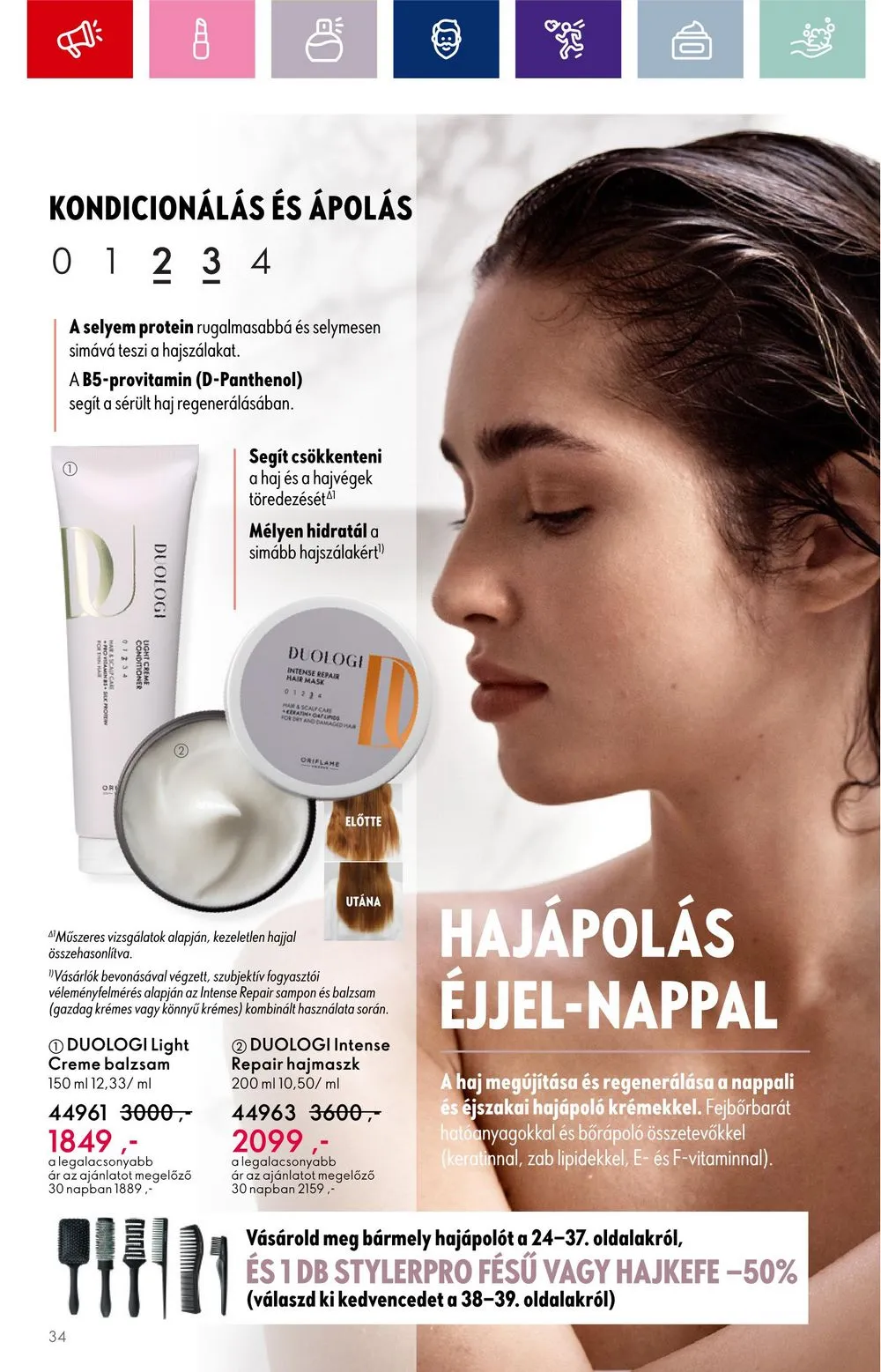 Oriflame akciós újság 09.20–10.10 – 34. oldal