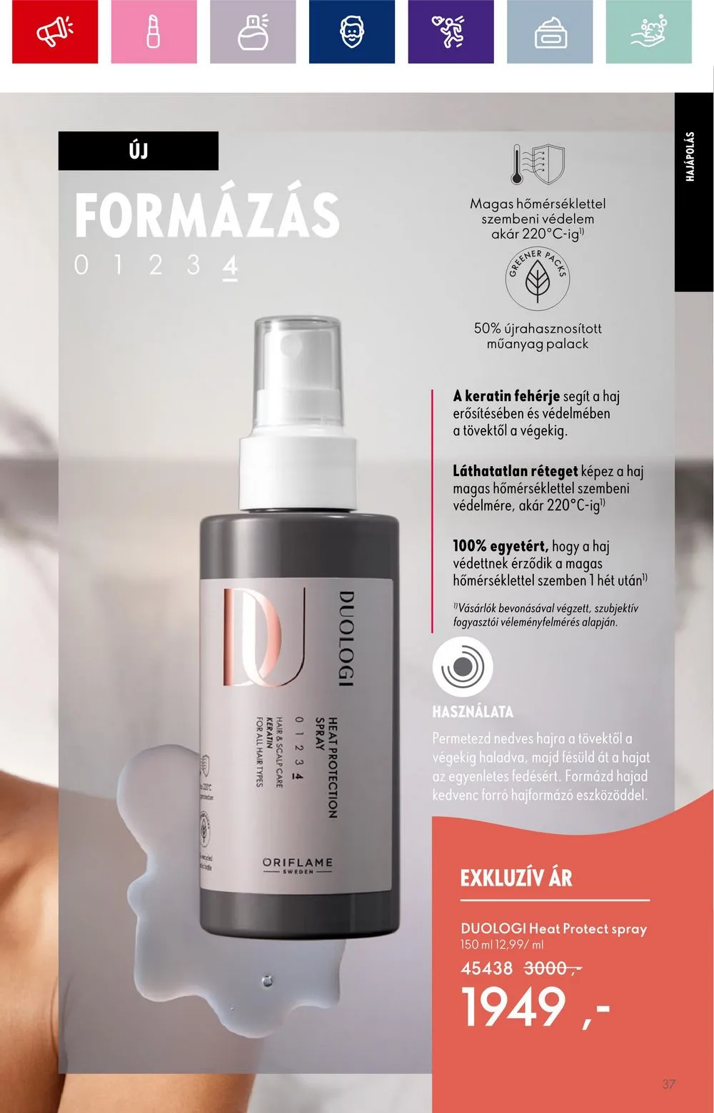 Oriflame akciós újság 09.20–10.10 – 37. oldal