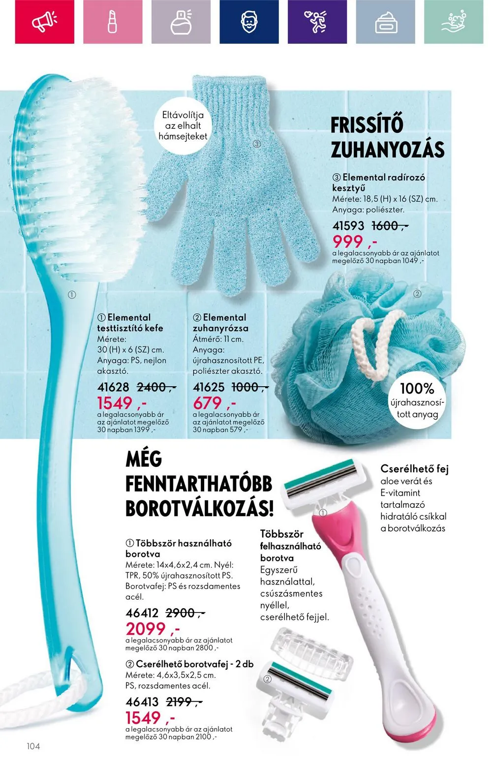 Oriflame akciós újság 10.11–10.30 – 104. oldal