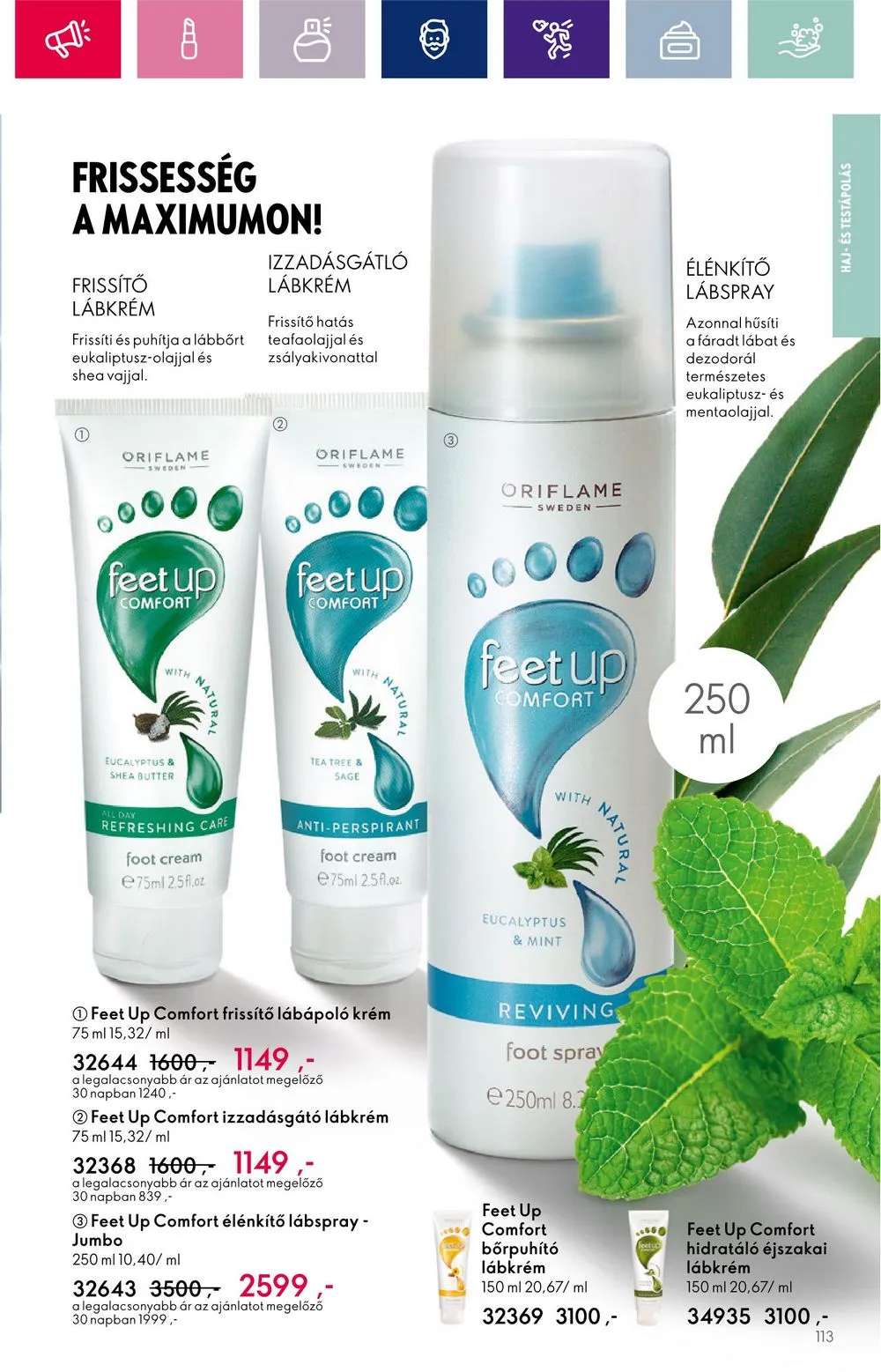 Oriflame akciós újság 10.11–10.30 – 113. oldal