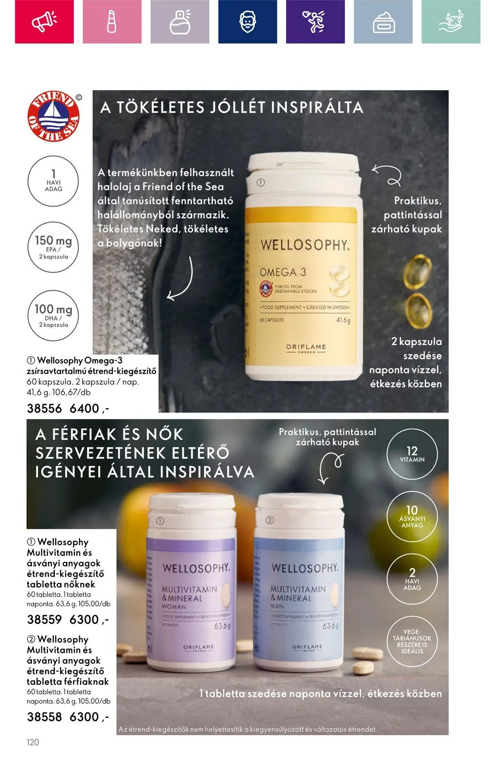 Oriflame akciós újság 10.11–10.30 – 120. oldal