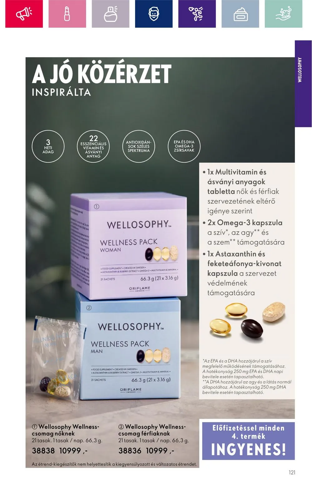 Oriflame akciós újság 10.11–10.30 – 121. oldal