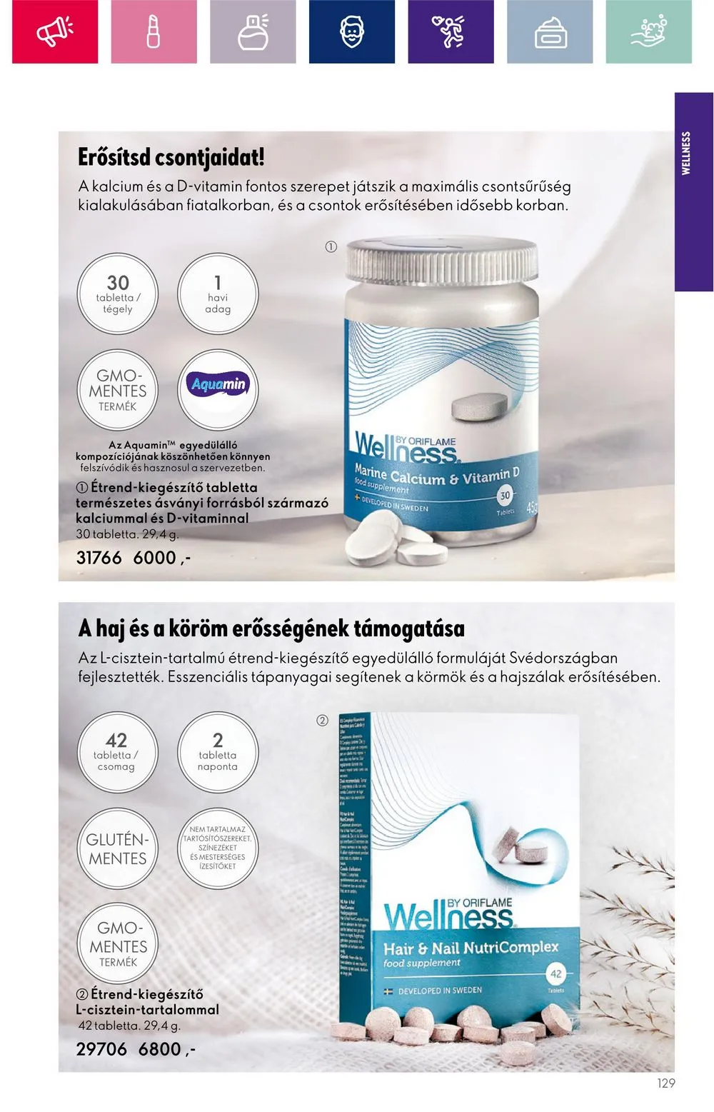 Oriflame akciós újság 10.11–10.30 – 129. oldal