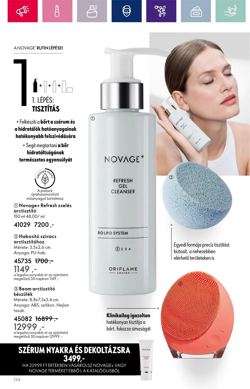 Oriflame akciós újság 10.11–10.30 – 134. oldal