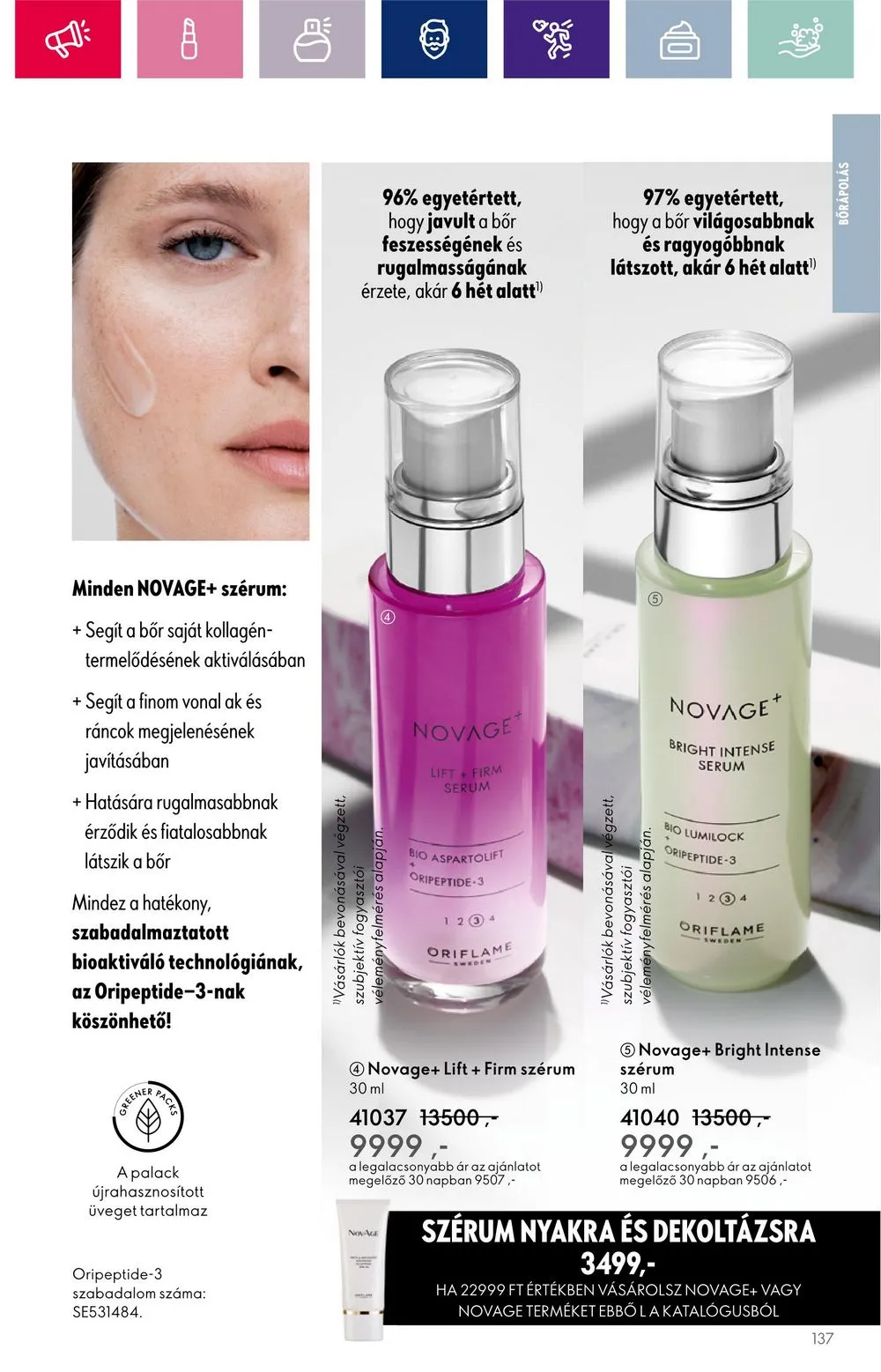 Oriflame akciós újság 10.11–10.30 – 137. oldal