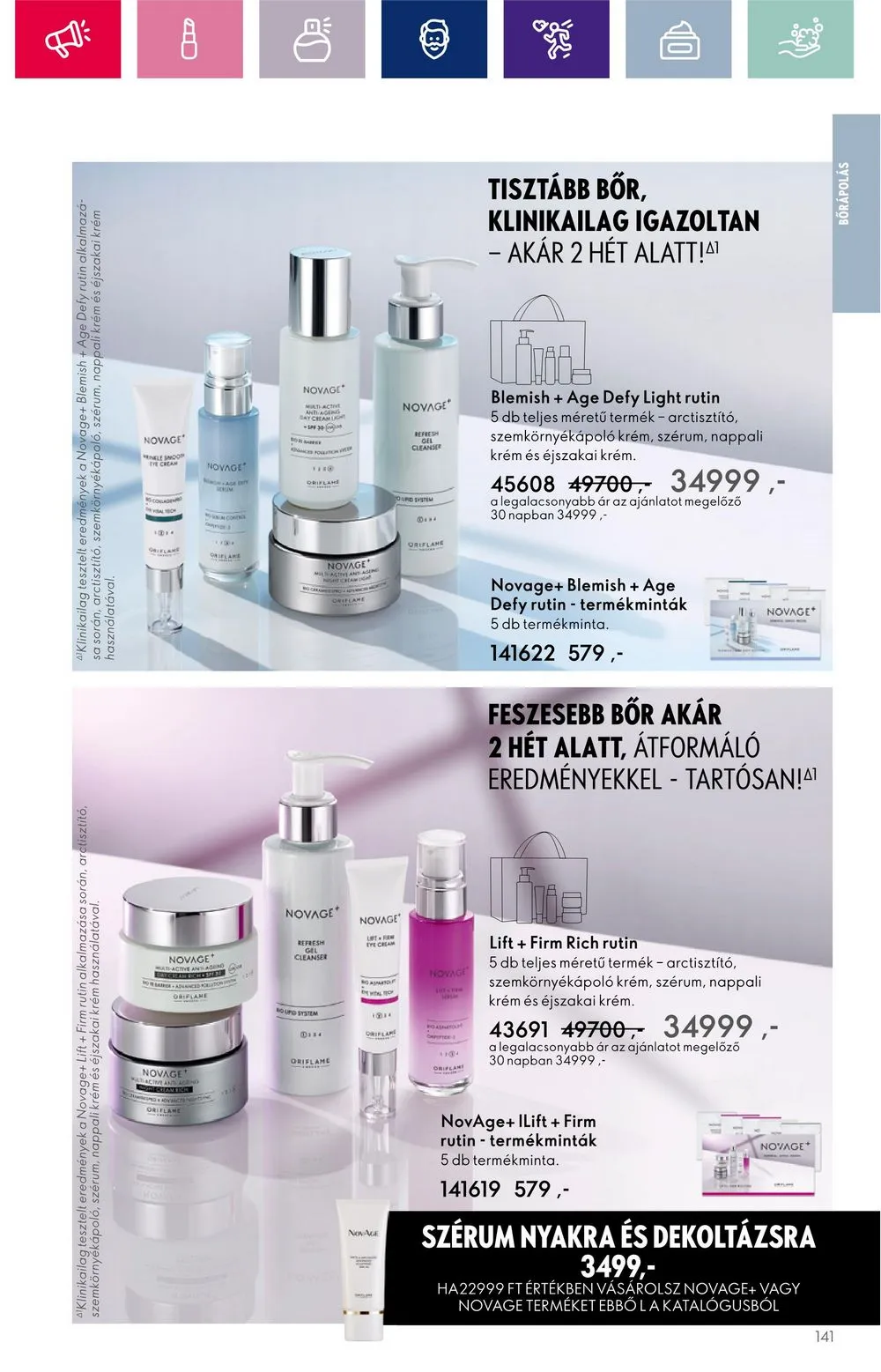 Oriflame akciós újság 10.11–10.30 – 141. oldal