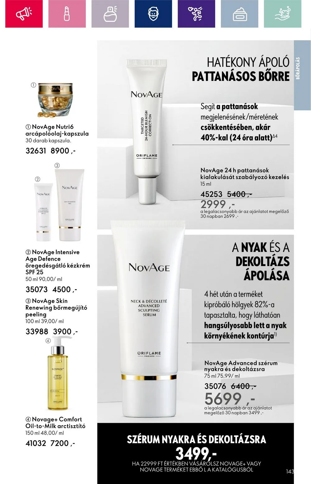 Oriflame akciós újság 10.11–10.30 – 143. oldal