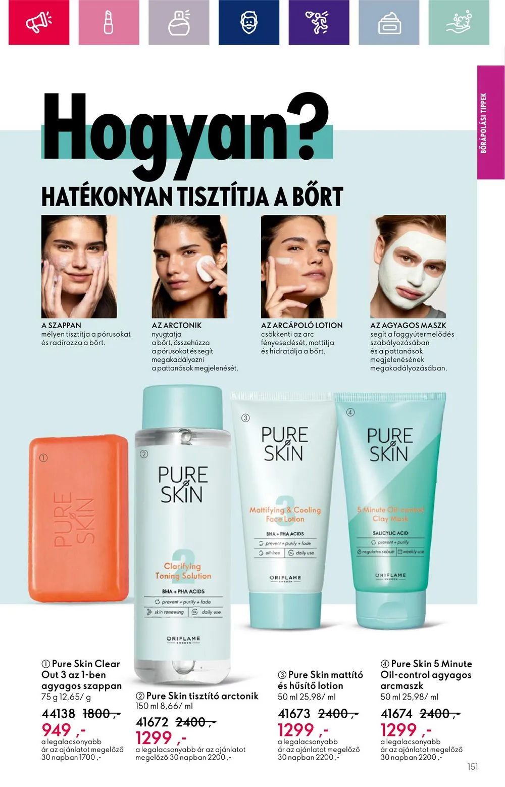 Oriflame akciós újság 10.11–10.30 – 151. oldal