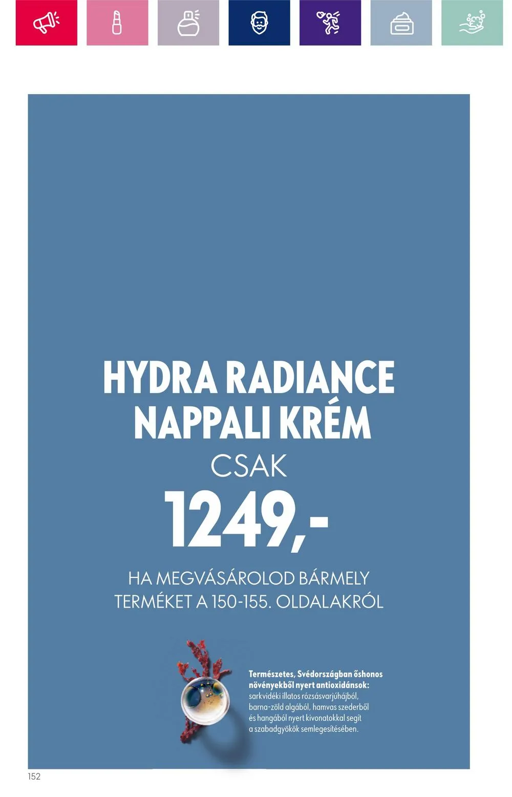 Oriflame akciós újság 10.11–10.30 – 152. oldal