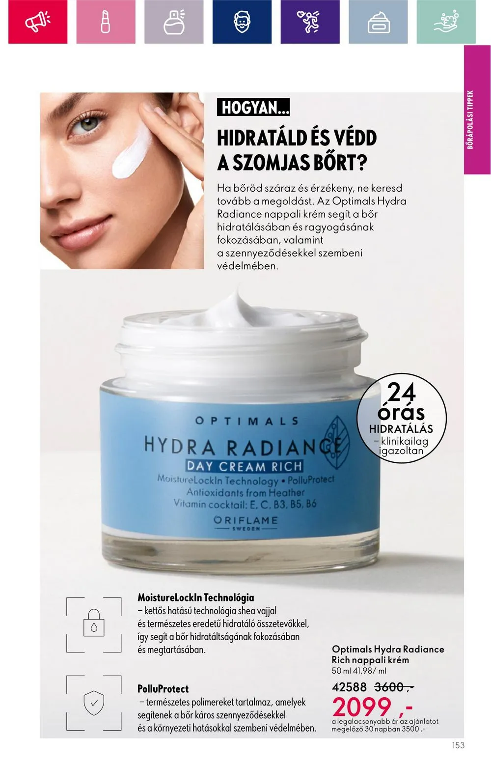 Oriflame akciós újság 10.11–10.30 – 153. oldal