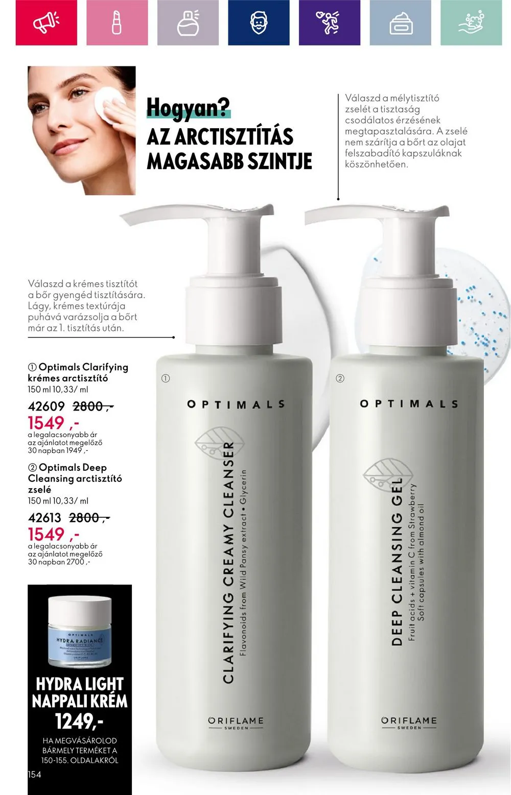 Oriflame akciós újság 10.11–10.30 – 154. oldal